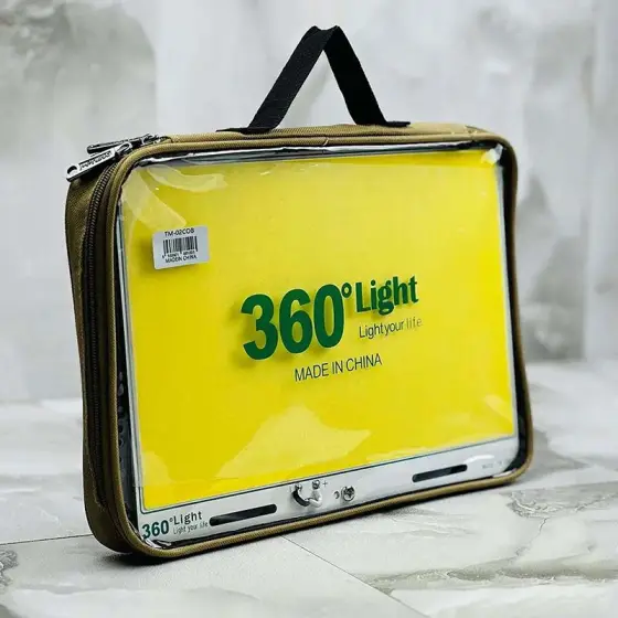 چراغ کمپینگ سیار ماشین 360 لایت 1200 وات مدل TM-02 COB