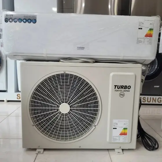 کولر گازی اسپلیت دیواری 12000 توربو مدل 12TBINV
