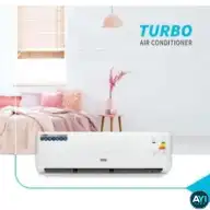کولر گازی اسپلیت دیواری 12000 توربو مدل 12TBINV