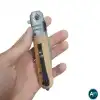 چاقو جیبی برونینگ کد 232 دسته چوبی تیغه استیل کل چاقو 20 سانت