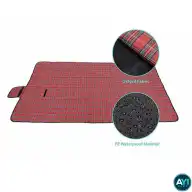 زیرانداز سفری تاشو 150 × 210 سانتی‌متر( ضد آب و مقاوم)