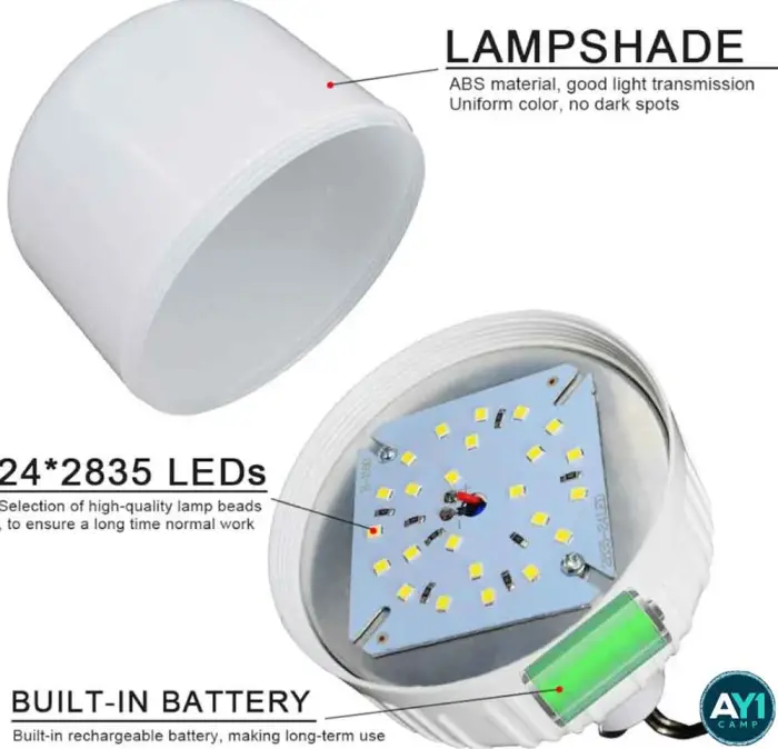 چراغ کمپینگ اضطراری چراغ کمپینگ LED مدل LETOUR