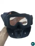 ماسک صورت مخصوص موتور سواری با قابلیت ضد شکنندگی مواد اولیه