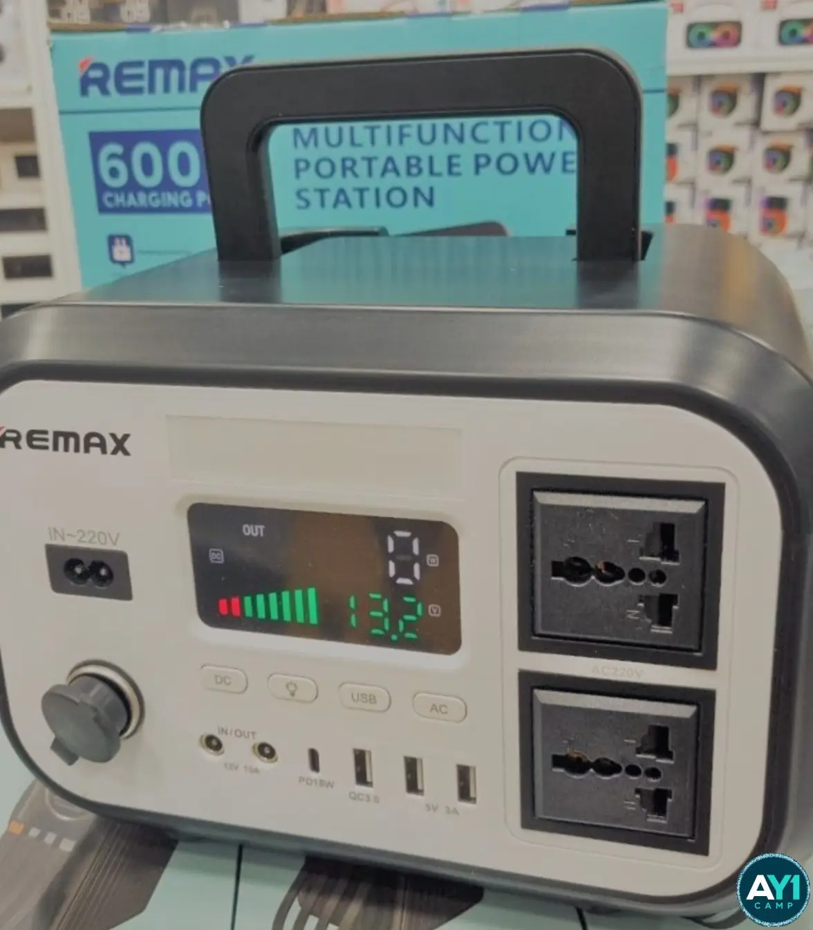 پاوراستیشن 600 وات ریمکس REMAX مدل RPP-657
