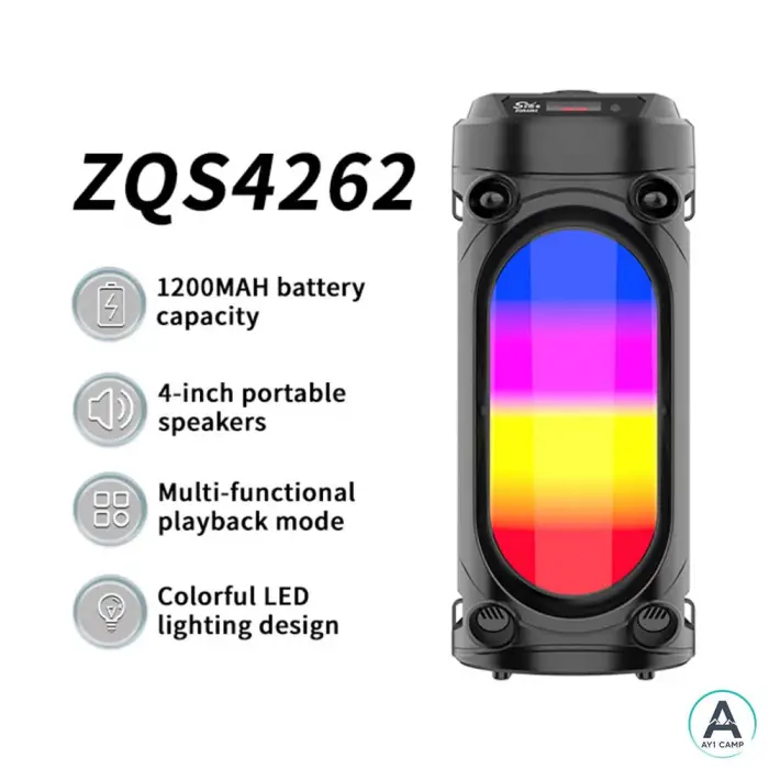 اسپیکر قابل حمل 4 اینچی جدید مدل ZQS4262