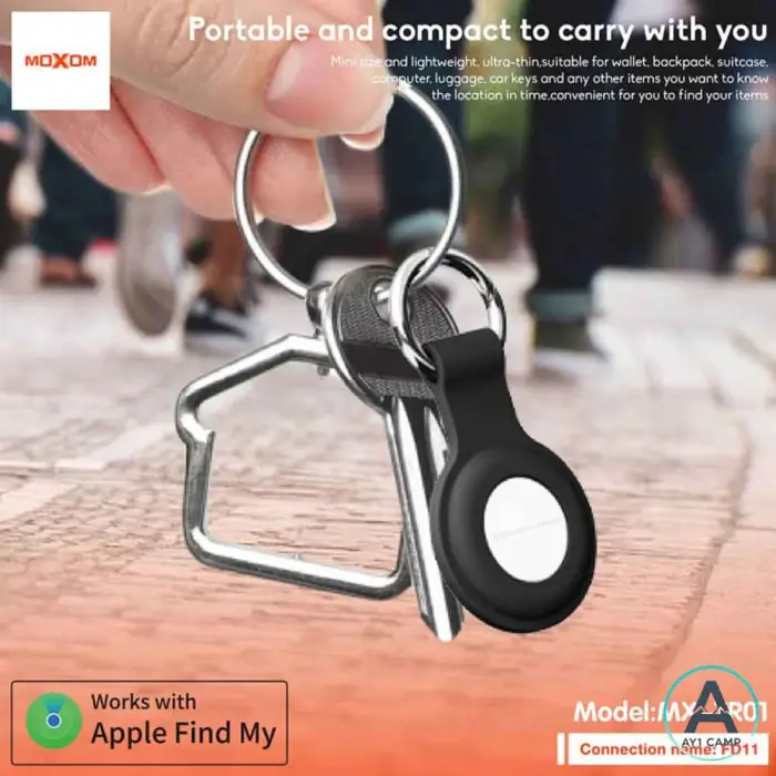 جاکلیدی و تگ ردیاب ضد سرقت فراموشی مدل MOXOM MX-TR01