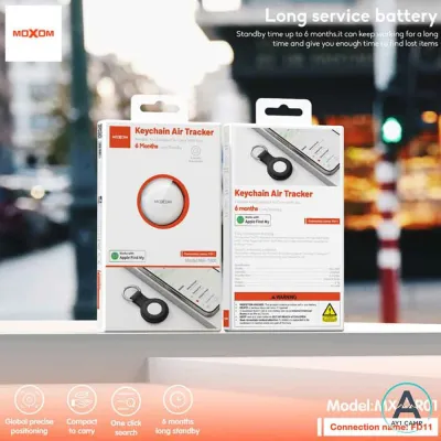 جاکلیدی و تگ ردیاب ضد سرقت فراموشی مدل MOXOM MX-TR01