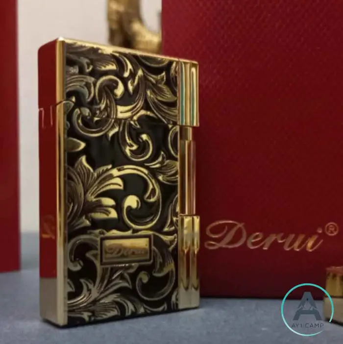 فندک گازی اصلی طرح دوپونت برند دروی Derui