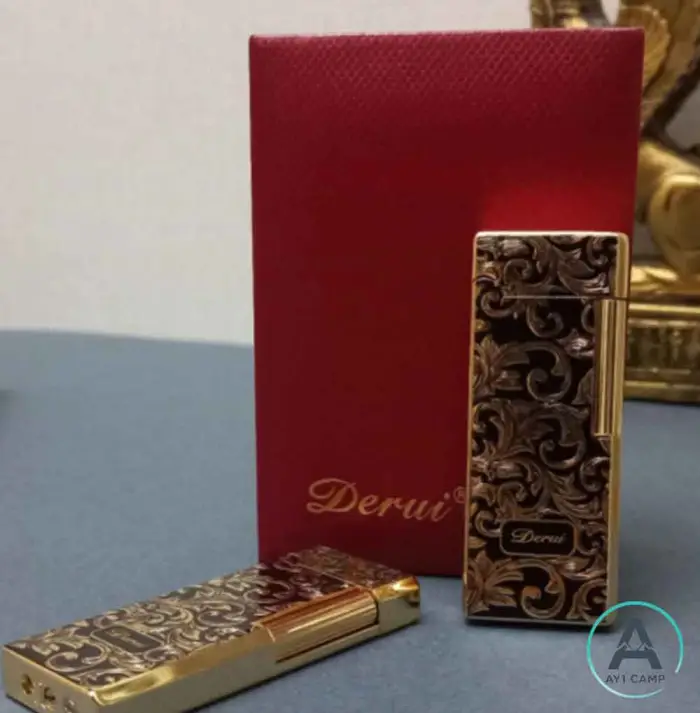 فندک گازی طرح دانهیل برند دروی Derui