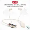 هدفون گردنی رم خور کیم مدل KL101