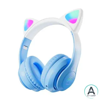 هدفون بلوتوثی مدل STN-28 Pro طرح جدید Cat Ear