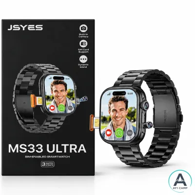 ساعت هوشمند JSYES MS33 ULTRA سیم‌کارت‌خور