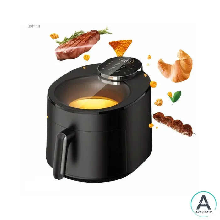 سرخ کن بدون روغن بیسمارک مدل BM-3560 ظرفیت 5.5 لیتری