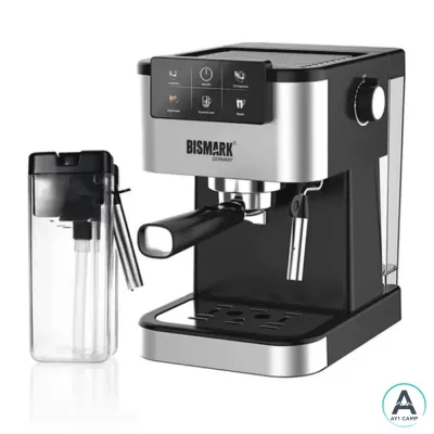 اسپرسو ساز بیسمارک مدل BM2290 با مخزن شیر ظرفیت 1.8L