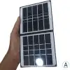 پنل خورشیدی تاشو با کابل های شارژر ولتاژ 5 ولت-4 وات