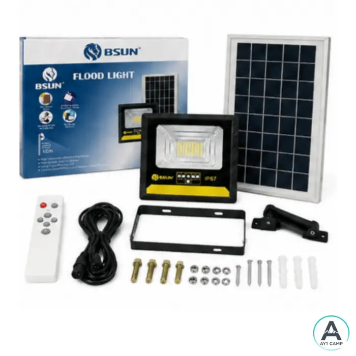 پروژوکتور مدل SOLAR 50W خورشیدی BSUN