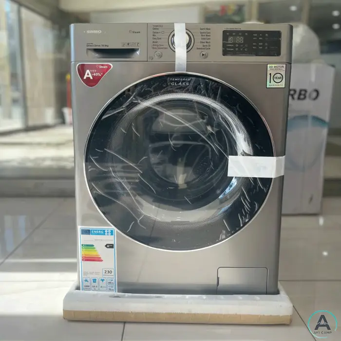 ماشین لباسشویی سیمبو مدلDDT.ZSWB ظرفیت 10.5 کیلوگرم