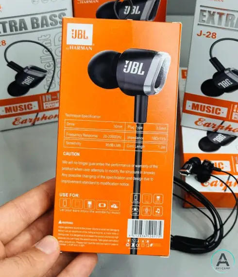 هندزفری JBL J-28 سیمی با کیفیت و اقتصادی