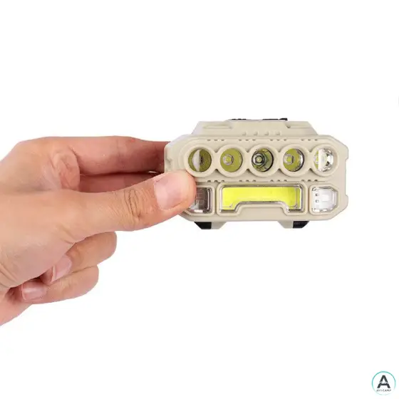 چراغ پیشانی COB سنسوردار مدل HX-817S