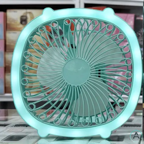 پنکه رومیزی شارژی LED دار مدل Gentle Breeze