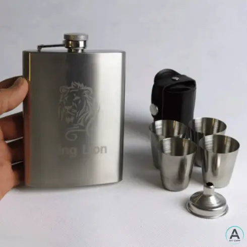 ست قمقمه جیبی King Lion مدل 2173