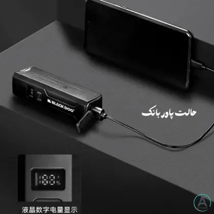 چراغ جلوی دوچرخه T1 بلک داگ مدل CBD2450ZM015