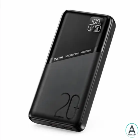پاوربانک موکسوم مدل MX-PB220 ظرفیت20000 میلی آمپر ساعت