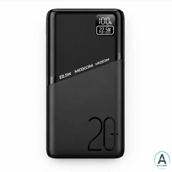 پاوربانک موکسوم مدل MX-PB220 ظرفیت20000 میلی آمپر ساعت