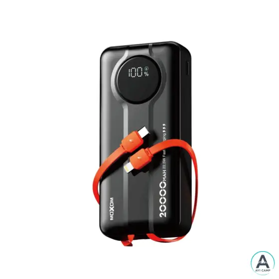 پاوربانک موکسوم مدل MX-PB207 ظرفیت20000 میلی آمپر