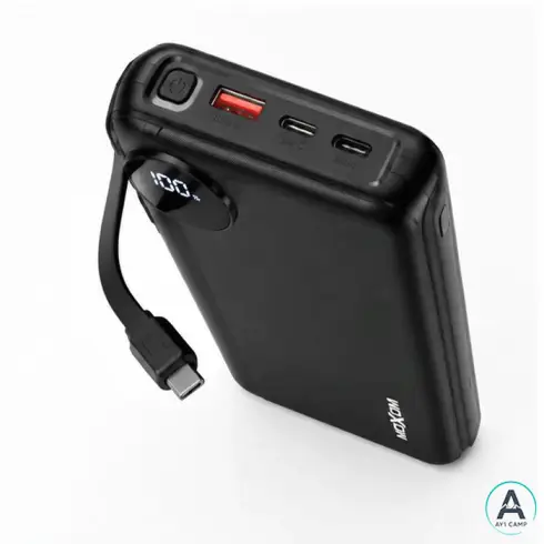 پاوربانک موکسوم مدل MX-PB190 ظرفیت20000 میلی آمپر ساعت