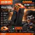 پاوربانک MOXOM مدل PB204 ظرفیت 50000 میلی‌آمپرساعت (کابل و چراغ دار)