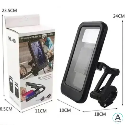پایه نگهدارنده گوشی موبایل مدل L605 مناسب برای موتور سیکلت و دوچرخه