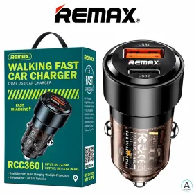 شارژر فندکی فست شارژ ریمکسREMAX مدلRCC360