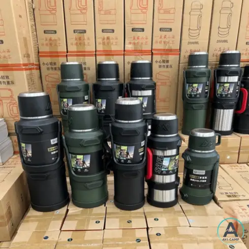فلاسک سفری سیف Safe مدل 316 گنجایش 2.5 لیتر