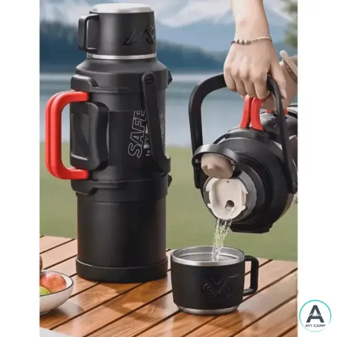 فلاسک سفری سیف Safe مدل 316 گنجایش 2.5 لیتر