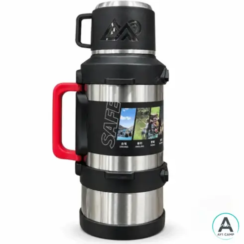 فلاسک سفری سیف Safe مدل 316 گنجایش 2.5 لیتر