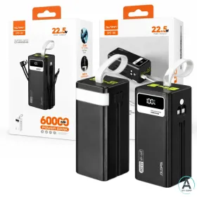 پاوربانک سانپین مدل SPD-181 با ظرفیت 60000
