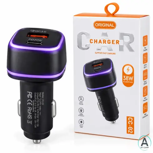 شارژر فندکی خودرو مدل cc-62