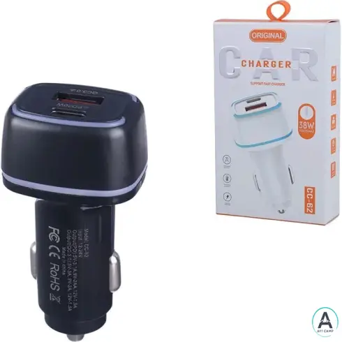 شارژر فندکی خودرو مدل cc-62
