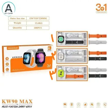 ساعت هوشمند کیکویر KW90 MAX