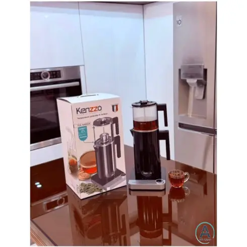 چای ساز کنزو مدل KT1510 ظرفیت 1.7 لیتر با کتری استیل ضد زنگ