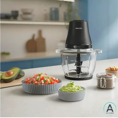 خردکن برقی فیلیپس سری 3000 مدل Philips HR150200 با حجم 2 لیتر