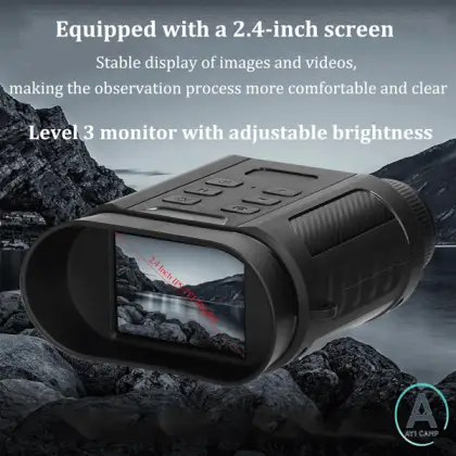 دوربین دید در شب دوچشمی با زوم دیجیتال Night Vision 4K