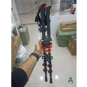 عصای کوهنوردی Black Diamond دو عددی (کلیپس و مهره فلزی) مدل Air Carbon