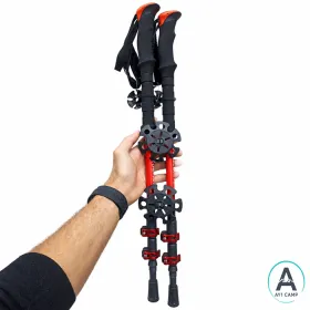 عصای کوهنوردی Black Diamond دو عددی (کلیپس و مهره فلزی) مدل Air Carbon