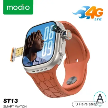 ساعت هوشمند Modio ST13 5G | سیم‌کارت‌خور با نمایشگر 2.2 اینچی و دوربین