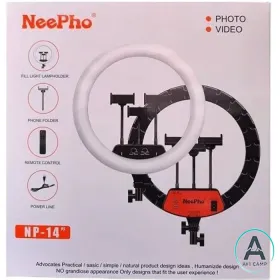 رینگ لایت NeePho مدل NP-14 - همراه با سه پایه