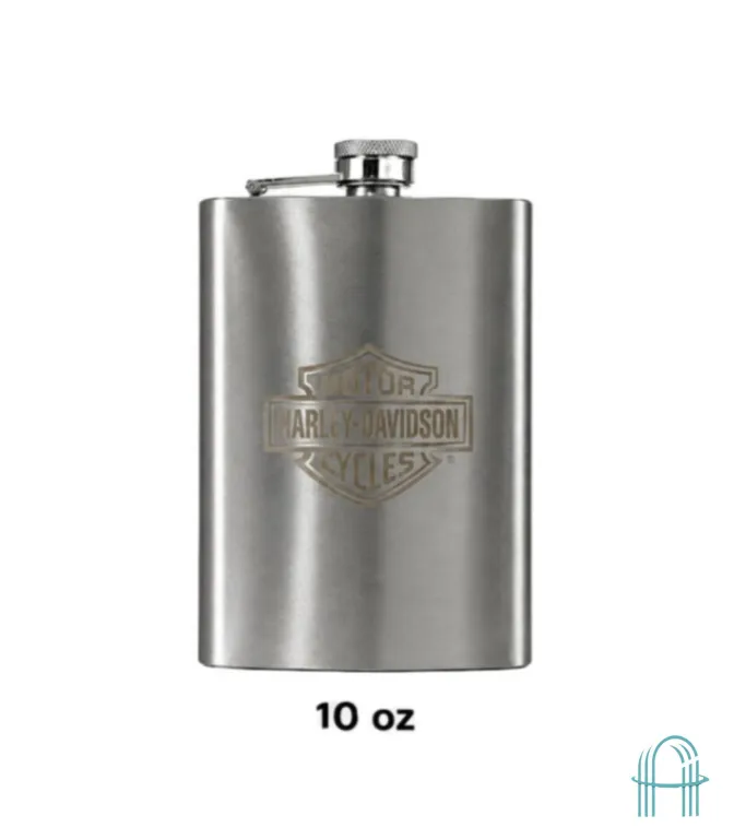 هیپ فلاسک استیل(قمقمه جیبی) طرح دار مدل 9.10.12OZ