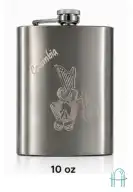هیپ فلاسک استیل(قمقمه جیبی) طرح دار مدل 9.10.12OZ