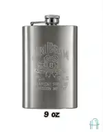 هیپ فلاسک استیل(قمقمه جیبی) طرح دار مدل 9.10.12OZ (04)